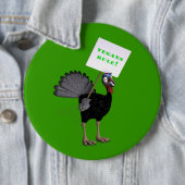 Veganer regieren! button (Beispiel)