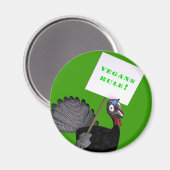 Veganer regieren! magnet (Vorderseite/Rückseite)