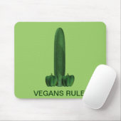 Veganer regieren! mousepad (Mit Mouse)