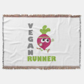 Veganer Rübenläufer Decke (Vorderseite)