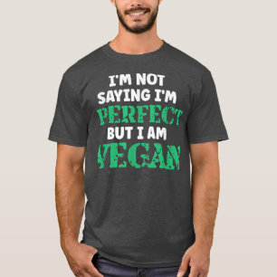 Veganer Spaß Zitate Pflanze basiert vegetarische g T-Shirt