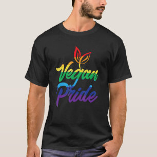 Veganer Stolz Schwul Lesbisch Lgbt Flagge Vegetari T-Shirt