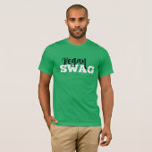 veganer Swag T - Shirt (Vorne ganz)