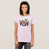 Veganer T - Shirt (Vorne ganz)