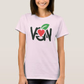 Veganer T - Shirt (Vorderseite)