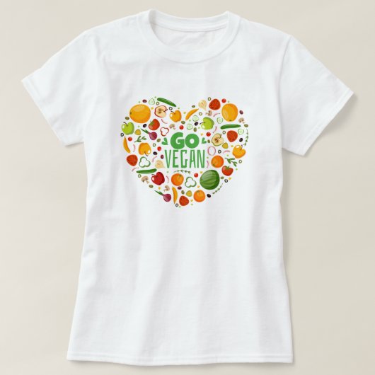 Veganer T - Shirt (Design vorne)
