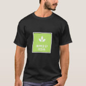 Veganer T - Shirt hochgehackt (Vorderseite)