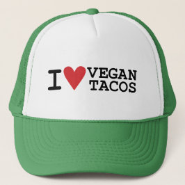 Veganer Tacos Truckerkappe
