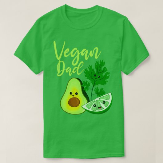 Veganer Vater T-Shirt (Design vorne)