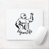 Veganer Veganer Veganismus Obst und Gemüse Mousepad (Mit Mouse)