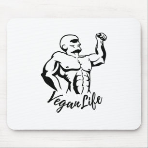 Veganer Veganer Veganismus Obst und Gemüse Mousepad