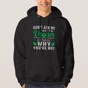 Veganer Veganismus Tierrechte Veggie Funny Geschen Hoodie