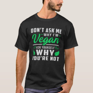 Veganer Veganismus Tierrechte Veggie Funny Geschen T-Shirt