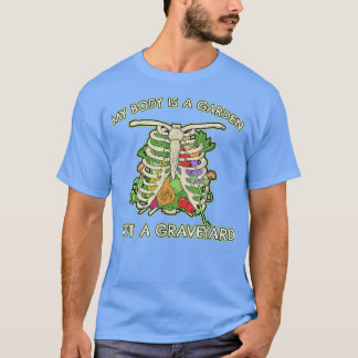 Veganer Vegetarier Veganer Pflanze Gartengarten Gr T-Shirt