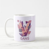Veganer vegetarischer Tee Kaffeetasse (Links)