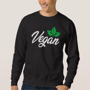 Veganer vegetarischer Veganismus Tierrechte Meatle Sweatshirt