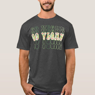 Veganer Welt Vegetarier Tag Gemüsepflanzenkraut T-Shirt