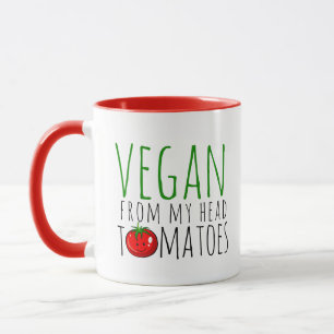 Veganer Wortwitz-Becher Tasse