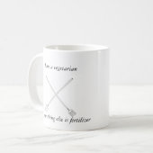 Veganer Zombie Kaffeetasse (Vorderseite Links)