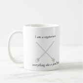 Veganer Zombie Kaffeetasse (Links)