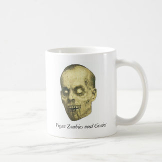 Veganer Zombie Kaffeetasse