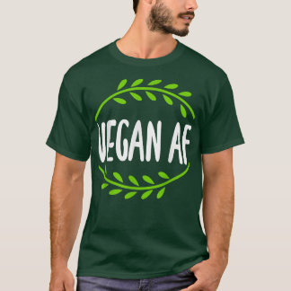 Veganes Af Sweary Funny Grafisches Design für Vege T-Shirt