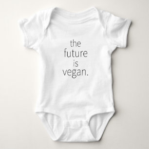 Veganes Baby wachsen - die Zukunft ist vegan Baby Strampler