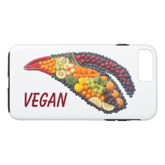 Veganes Blatt Case-Mate iPhone Hülle (Rückseite (Horizontal))