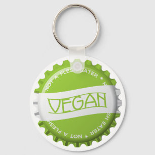 Veganes Bottlecap Schlüsselanhänger