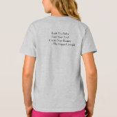 Veganes Cowgirl T-Shirt (Rückseite)