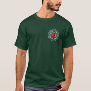Veganes, drogenfreies Hardcore-Punk-Straight-Edge- T-Shirt