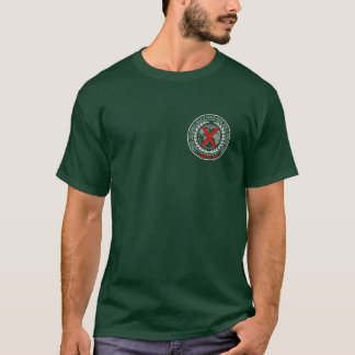 Veganes, drogenfreies Hardcore-Punk-Straight-Edge- T-Shirt