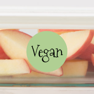 Veganes Etikett