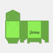 veganes Exemplar Geschenkschachtel (Ungefaltet)