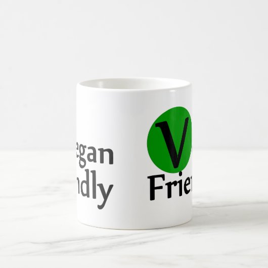 Veganes freundliches kaffeetasse (Mittel)