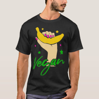 Veganes Gemüse Obst Gesunde Bananen T-Shirt