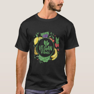 Veganes Gemüse und Gemüse Lebensmittel Grafik T-Shirt