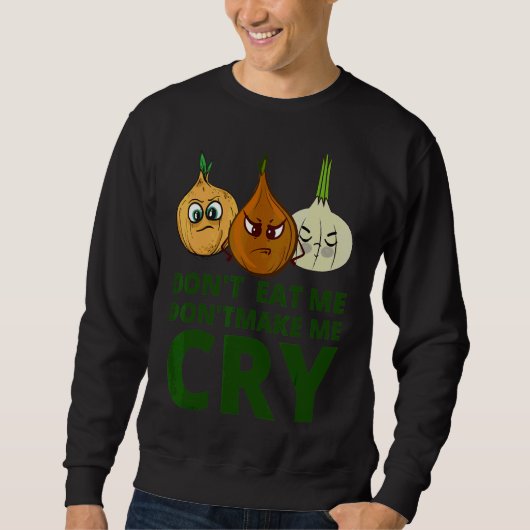 Veganes Gemüse und Obst - Protest gegen Vegane Sweatshirt (Vorderseite)