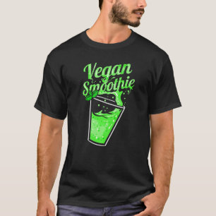 Veganes grünes Smoothy für Vegetarier und Vegan T-Shirt