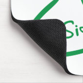 Veganes Innere Mousepad (Ecke)