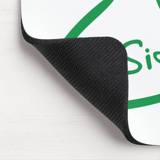 Veganes Innere Mousepad (Ecke)