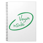Veganes Innere Notizblock (Vorderseite)