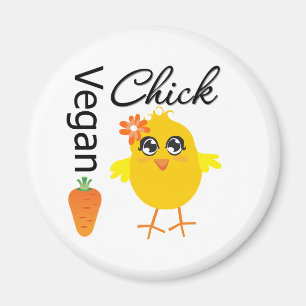 Veganes Küken 2 Magnet