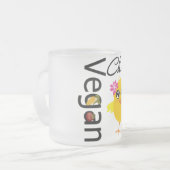 Veganes Küken Mattglastasse (Vorderseite Links)