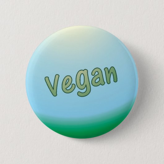Veganes Land Button (Vorderseite)