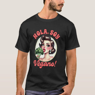 Veganes Leben Vegetarier Broccoli Spanisch Holo So T-Shirt
