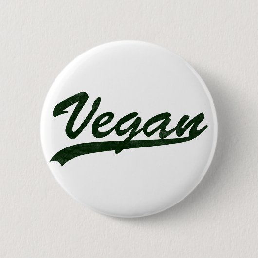 Veganes Logo-Abzeichen Button (Vorderseite)