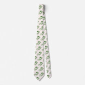 Veganes Logo-Leaf Krawatte (Vorderseite)