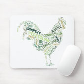 Veganes Mosaik Mousepad (Mit Mouse)