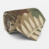 Veganes Muster Krawatte (Gerollt)